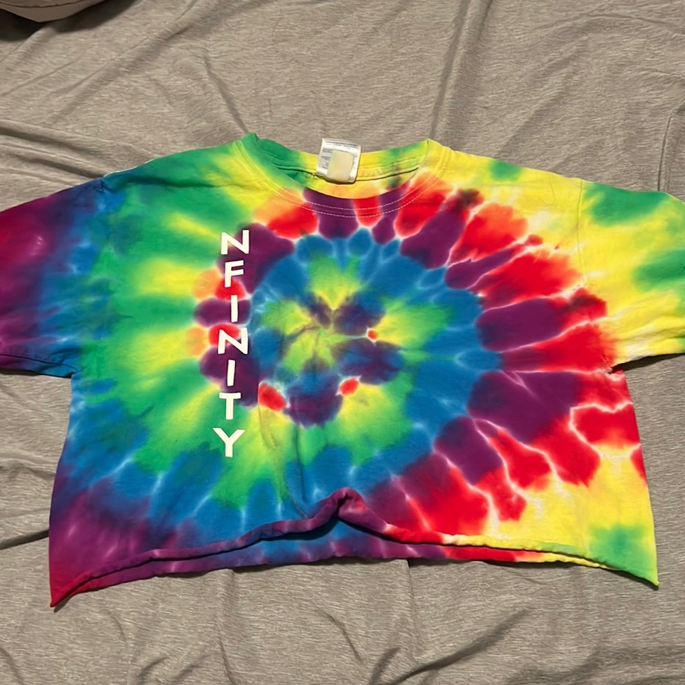 Nfinity Cheer Crop Top Tee